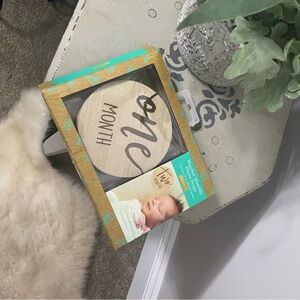 Wood Baby Monthly Markers NEW IN BOX